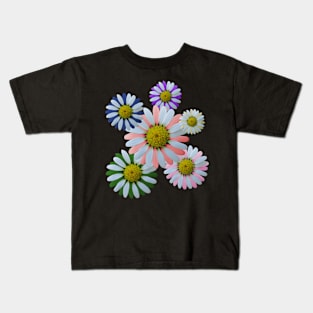 daisy bloom, blooming flower, flowery, daisies, petals Kids T-Shirt